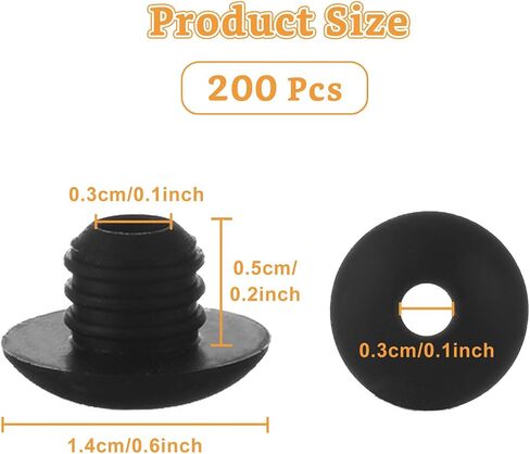200 Pcs Pegboard Hook Locks Fit for 1/8"-5/32" Dia Hook, Peg Hook Stoppers for Stopping Pegboard Hooks from Falling Off in Saudi Arabia