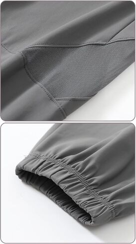 Little Boys Hiking Cargo Casual Long Pants UPF 50+ Kids Youth Quick Dry Outdoor Camping Letter Trousers in Saudi Arabia