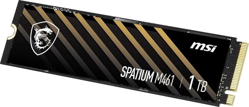 MSI SPATIUM M371 NVMe M.2 1TB - PCIe 3x4 NVMe M.2 Internal Solid State Drive, 2350MB/s Read & 1700MB/s Write, 3D NAND, Built-in Data Security, Center - 5 Year Warranty (210 TBW) in Saudi Arabia