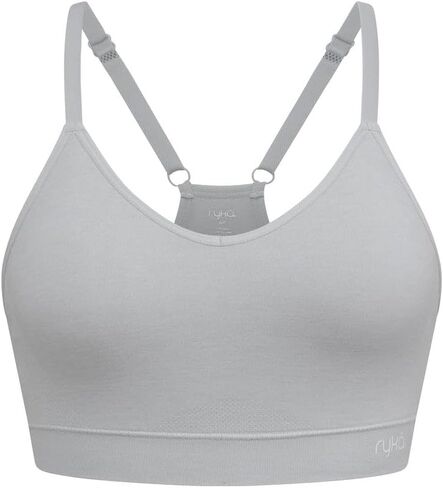 Ryka Ashley Seamless v-Neck Cami Sports Bra, 3 Pack in Saudi Arabia