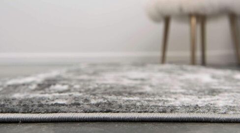 Unique Loom Sofia Collection Area Rug - Salle Garnier (2' x 6' 7" Runner, Gray/ Ivory) in Saudi Arabia