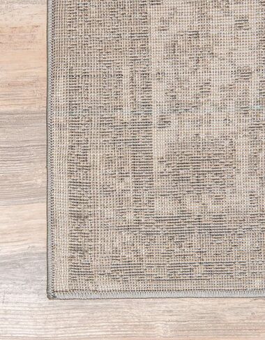 Unique Loom Sofia Collection Area Rug - Salle Garnier (2' x 6' 7" Runner, Gray/ Ivory) in Saudi Arabia
