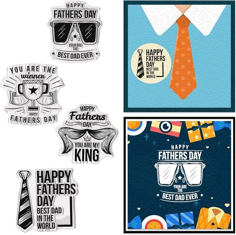 Happy Birthday Clear Stamps for Card Making and Journaling, Balloon Birthday Cake Rubber Stamps Gifts Stamps for Scrapbooking DIY Cards Album Crafts in Saudi Arabia
