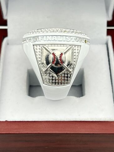 Discount Sports Rings, Softball Batter FINALIST RING — Player Award, assorted colors and gemstones in Saudi Arabia