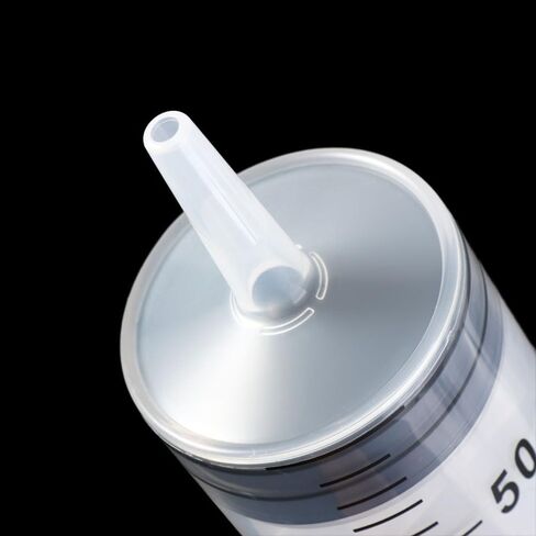 Vctitil 4Pcs Large Syringes Without Needle,Plastic Liquid Syringe for Scientific Labs,Watering Plants,Feed Pets,Oil or Glue Applicator (60/100/200/500ml? in Saudi Arabia