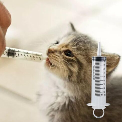 Vctitil 4Pcs Large Syringes Without Needle,Plastic Liquid Syringe for Scientific Labs,Watering Plants,Feed Pets,Oil or Glue Applicator (60/100/200/500ml? in Saudi Arabia