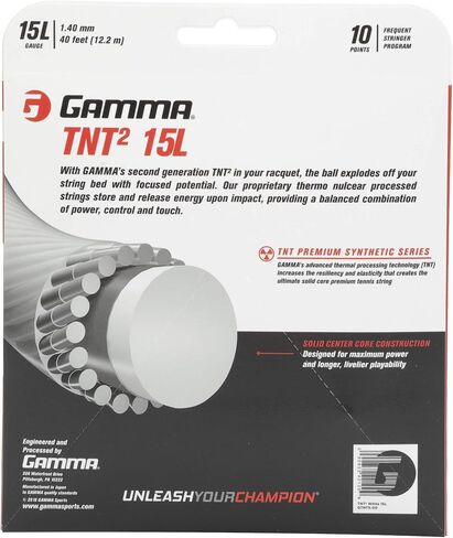 Gamma Sports TNT2 16g String - Pink in Saudi Arabia