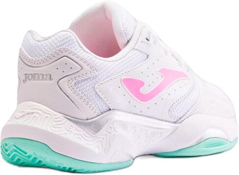 Joma Master 1000 Lady 2432 TM10LS2432C, Womens, White/Rosa, 6 US in Saudi Arabia
