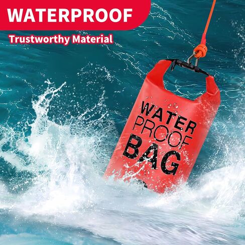 500D Sand Anchor for Small Boats, Power Watercrafts, 2 in 1 PWC Jet Ski Anchor Kit with Adjustable Buoy, Waterproof Dry Bag for Jet Ski, Kayak, Boat, Hiking Foldable Sandbags in Saudi Arabia