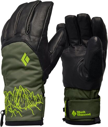 BLACK DIAMOND Equipment Legend Gloves - John Jackson Edition - Black-Tundra - Small in Saudi Arabia