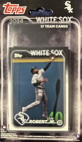 Topps Chicago White Sox 2024 Factory Sealed 17 Card Team Set Featuring Rookie Cards of Jose Rodriguez and Zach Remillard Plus in Saudi Arabia