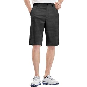 PULI Mens Golf Hiking Shorts Lightweight Casual Dress 12" Inseam Work Stretch Travel Hybrid Quick Drying with Pockets