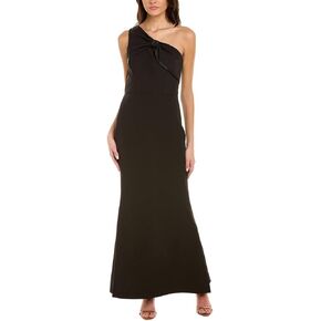 JS Collections Women's Lilah Bow Mermaid Gown in Black in Kuwait
