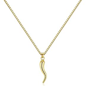 LEMON GRASS Evil Eye Sterling Silver Dainty Necklace