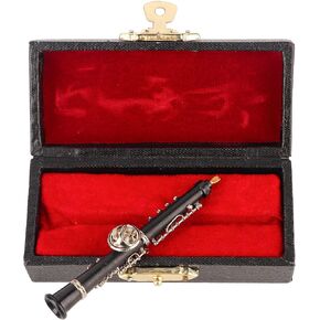 Hilitand Oboe Shape Design Mini Pin Brooch Musical Instrument Craf Clothing Decoration Gift Fashion Gift