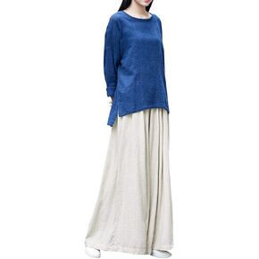 زي نسائي صيني تقليدي قديم نصف كم مطرز من Hanfu، تنورة عالية الخصر متأرجحة