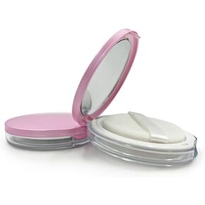 HLLMX 1 PCS 3 g/ 0.11 Oz Empty Refillable Makeup Powder Container Loose Powder Container Empty Reusable Powder box BB Cream Box Powder Box with Air Cosmetic Jars Travel Containers