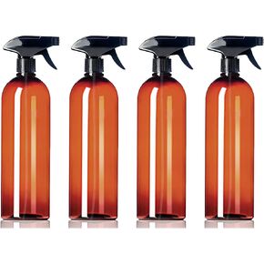 زجاجات رش بلاستيكية من ljdeals بوزن 32 أونصة مع رشاشات رذاذ وتيار، حاويات رفيعة وطويلة قابلة لإعادة التعبئة للحمام والمطبخ ورذاذ الشعر... عبوة من 4 قطع، خالية من مادة BPA، مصنوعة في الولايات المتحدة الأمريكية in Kuwait