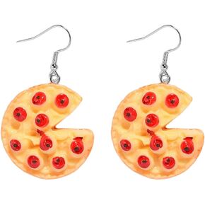 Funny Food Dangle Earrings - Hamburger, Pizza, Lobster Drop Earrings for Women and Girls - Novelty Jewelry Gift