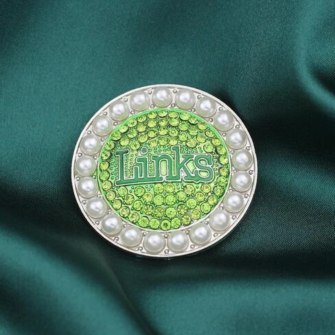 Greek Sorority Brooch Pin for Women Girls Sorority Gift Paraphernalia Jewelry Green Rhinestone Brooch Sisterhood Graduation Gift for Soror in Saudi Arabia