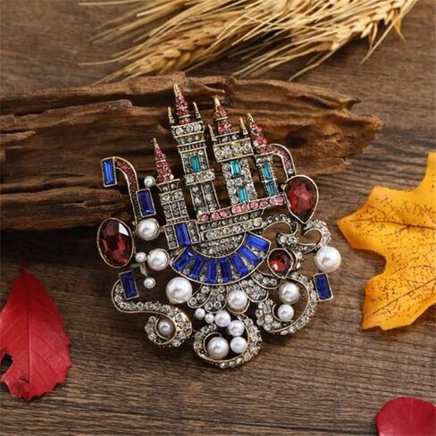 دبوس بروش من الكريستال بحجر الراين من Ulricar هدية للنساء والفتيات in Kuwait