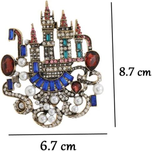 دبوس بروش من الكريستال بحجر الراين من Ulricar هدية للنساء والفتيات in Kuwait
