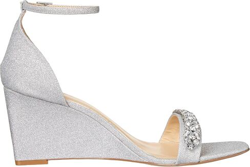 Jewel Badgley Mischka Peggy Crystal Embellished Wedge in Saudi Arabia