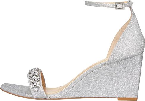 Jewel Badgley Mischka Peggy Crystal Embellished Wedge in Saudi Arabia