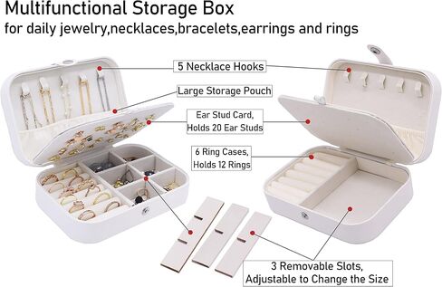 Plush Velvet Travel Jewelry Box Trinkets Storage Organizer Case-Masters Degree Gifts for Grad Student-MBA Graduation Gifts for Best Friend Daughter Sister-The One Where She Gets Her Master's Degree in Saudi Arabia