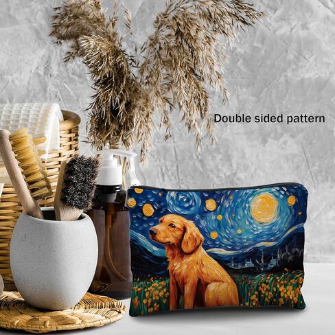 Dachshund Makeup Bag,Dachshund Cosmetic Bag, Dachshund Makeup Travel Toiletry Bag,Dachshund Mom Gifts,Dachshund Lover Gifts,Dachshund Gifts for women in Saudi Arabia