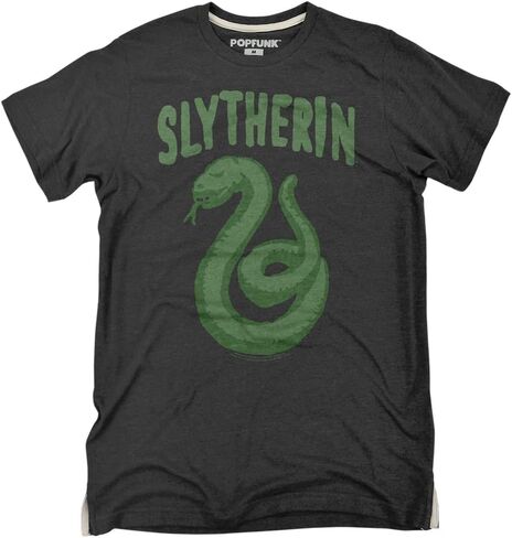 Popfunk Official Harry Potter Hogwarts Houses Adult Unisex Classic Ring-Spun T-Shirt Collection in Kuwait