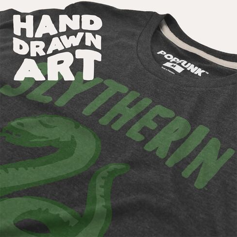 Popfunk Official Harry Potter Hogwarts Houses Adult Unisex Classic Ring-Spun T-Shirt Collection in Kuwait