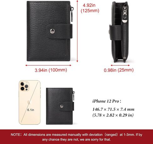 ALDBRAN ® Smart Trackable Wallet for Men with Alarm - Slim Cowhide Soft Leather Mens Wallet with 10 Credit Card Slots & Zipper Coin Pocket - RFID Protected Anti Lost Gps Wallet in Saudi Arabia