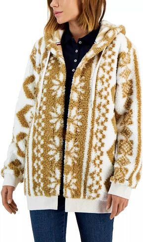Tommy Hilfiger Women's Flyaway Shrpa W/Hood in Saudi Arabia