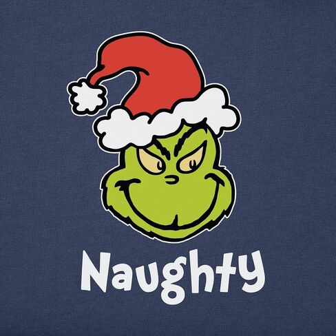 Life is Good Naughty Grinch Cotton tee, Shortsleeve Graphic Crewneck T-Shirt in Saudi Arabia