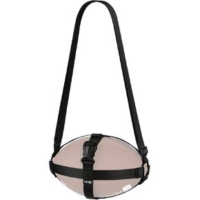 Cosmos American Football Carrier Strap Portable Rugby Ball Shoulder Sling Strap Football Carry Holder Ball Storage Display Strap for Carrying Storing Display Football Rugby Ball