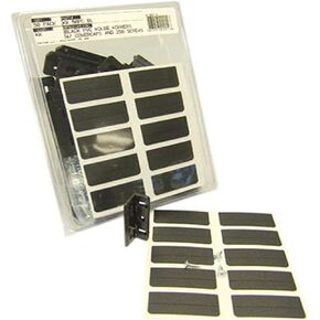 FastCap Black Polycarbonate Kolbe Korner -50 Pack (Includes 250 Screws & 100 Kolbe Korner Fastcaps)