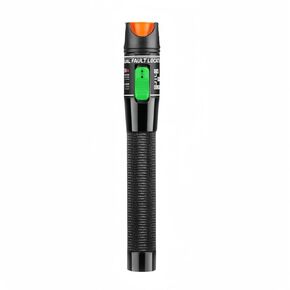 50mW 50KM Fiber Optic Fault Locator, VFL Cable Tester Red Light Pen, Aluminum Fiber Network Test Kit & Light Source, Compatible with LC/FC/SC/ST Interface