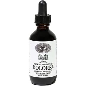 Anima Mundi Dolores Tonic - Herbal Pain Management Supplement - Liquid Drops for Pain Management Support (2oz / 59ml)