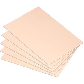 PATIKIL FR4 Double Side Copper Clad Laminate PCB, 10 Pack 100 x 70 x 0.8mm Copper Plated Universal Prototype Circuit Board