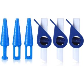 مجموعة TrelaCo 3 من لوازم القسطرة البولية بما في ذلك 3 صمامات قسطرة ملفوفة بشكل فردي و3 سدادات قسطرة للتحكم في تصريف البول in Kuwait