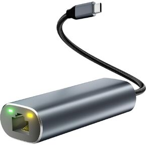 USB C to Ethernet Adapter with 100W Charging Port, Aibilangose1Gbps Ethernet to USB C Adapter, Type-C Gigabit Ethernet LAN Network Adapter with Power Delivery PD for Laptop, MacBook, Dell, iPhone 15