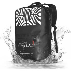 Waterproof Dry Bag with Roll Top - 25L /30L Waterproof Backpack for Kayaking, Swimming, Beach, Hiking
