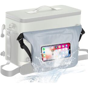 SOLY Molle Waterproof Dry Bag,Compatible with YETI Soft Coolers Backpacks,and Small Pouch Organizer Dry Pouch &Totes Cooler Dry Bags,with Shoulder Strap Fit for Famous Hopper Accessories