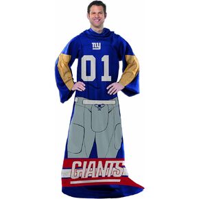Officially Licensed NFL Full Body "Player" Adult Comfy Throw, 48" x 71", Multi Color