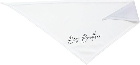 Big Brother Dog Bandana im Going to be Big Brother Peter Scarf, Gender Reveal Photo Props Accessories,Pregnancy Announcement Dog Bandana (White) in Saudi Arabia