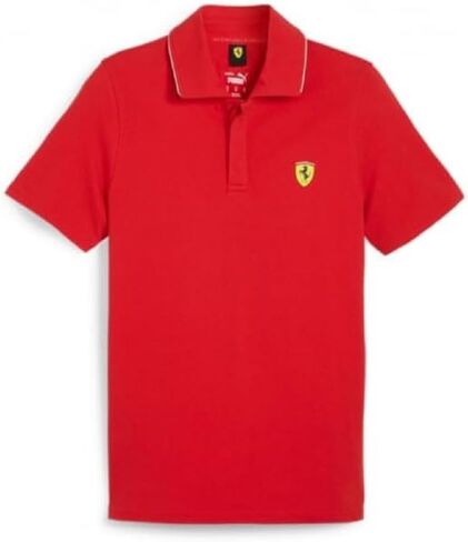 PUMA Men's Standard Polo, Red in Saudi Arabia