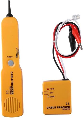 Wire Tracer, Network Cable Tester, Multifunction Tone Generator and Probe Kit, Portable Electrical Circuit Tracer, Circuit Breaker Finder for Telephone Line Finder in Saudi Arabia