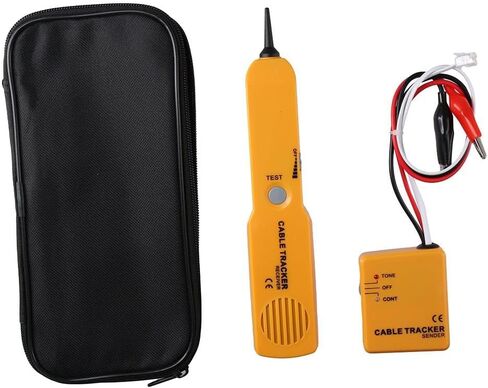 Wire Tracer, Network Cable Tester, Multifunction Tone Generator and Probe Kit, Portable Electrical Circuit Tracer, Circuit Breaker Finder for Telephone Line Finder in Saudi Arabia