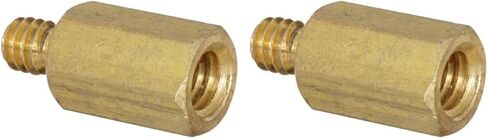 R435-4 Series Bob Brass Adaptor, 1/4"-20 SAE Male x 5/16"-18 SAE Female in Saudi Arabia
